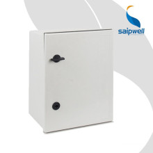 Boîte en fibre de verre SMC Saip / Saipwell Vente chaude avec plaque arrière en acier